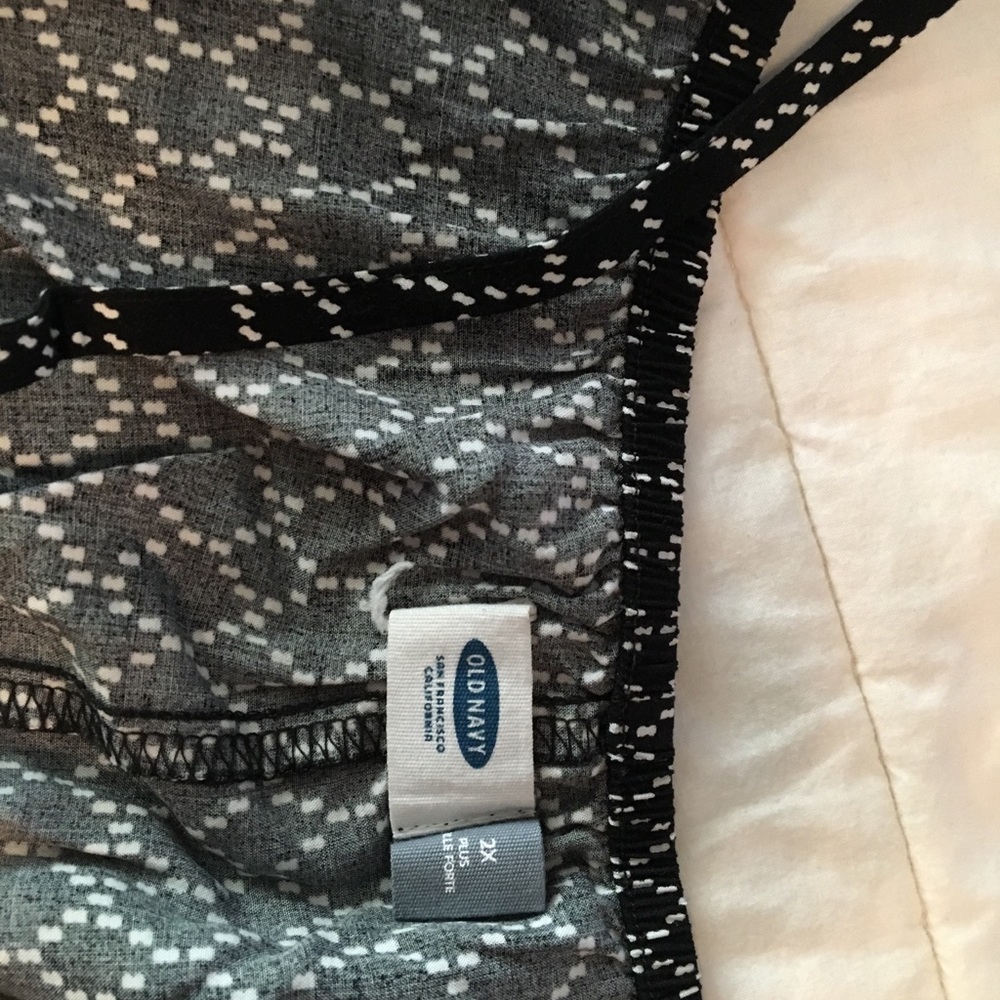 Black and white sundress